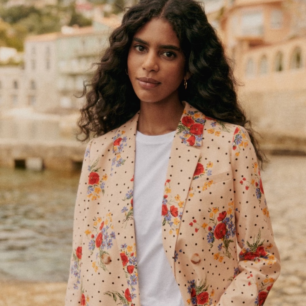 Sezane Christie Jacket Poppy - Size 2